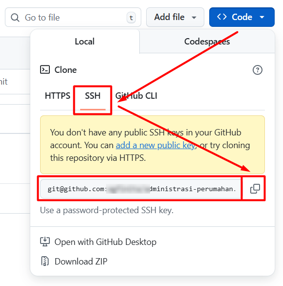 url-clone-private-ssh-github