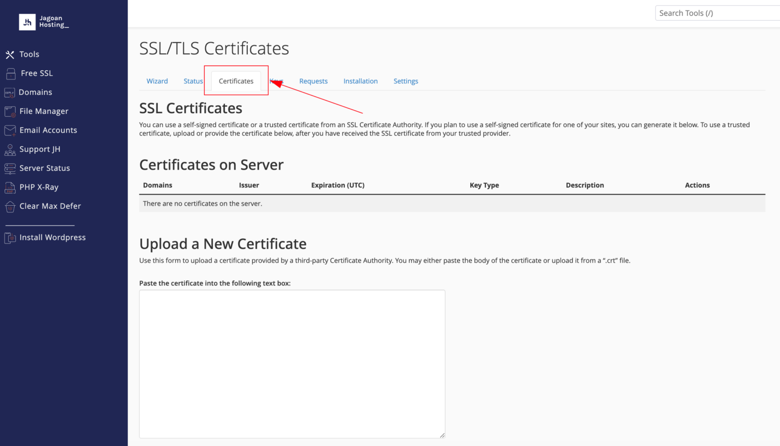 Tutorial Instalasi SSL Certificate di cPanel Jagoan Hosting Indonesia